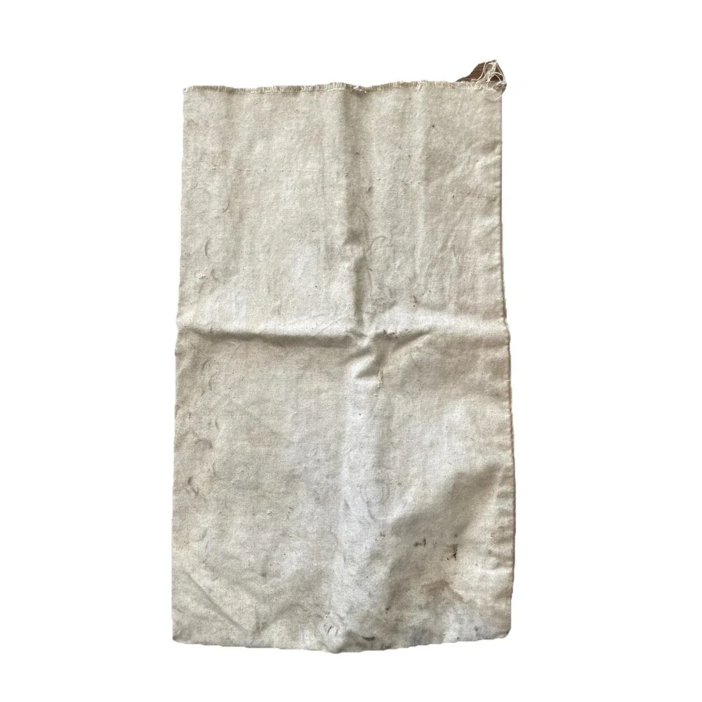 US Mint Canvas Bank‎ Money Bag Cents $50 Off White Vintage